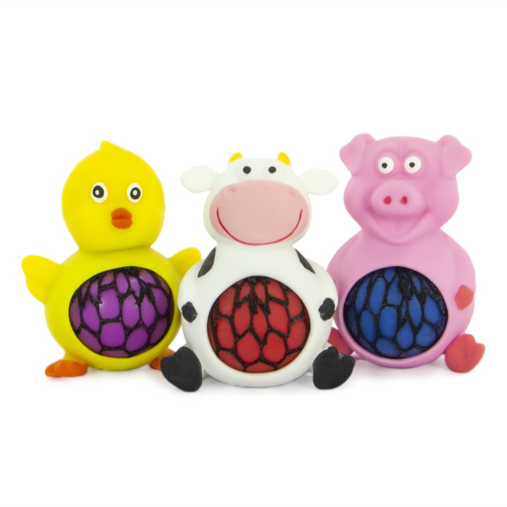 Farm Squeezy Meshables Sensory Toy