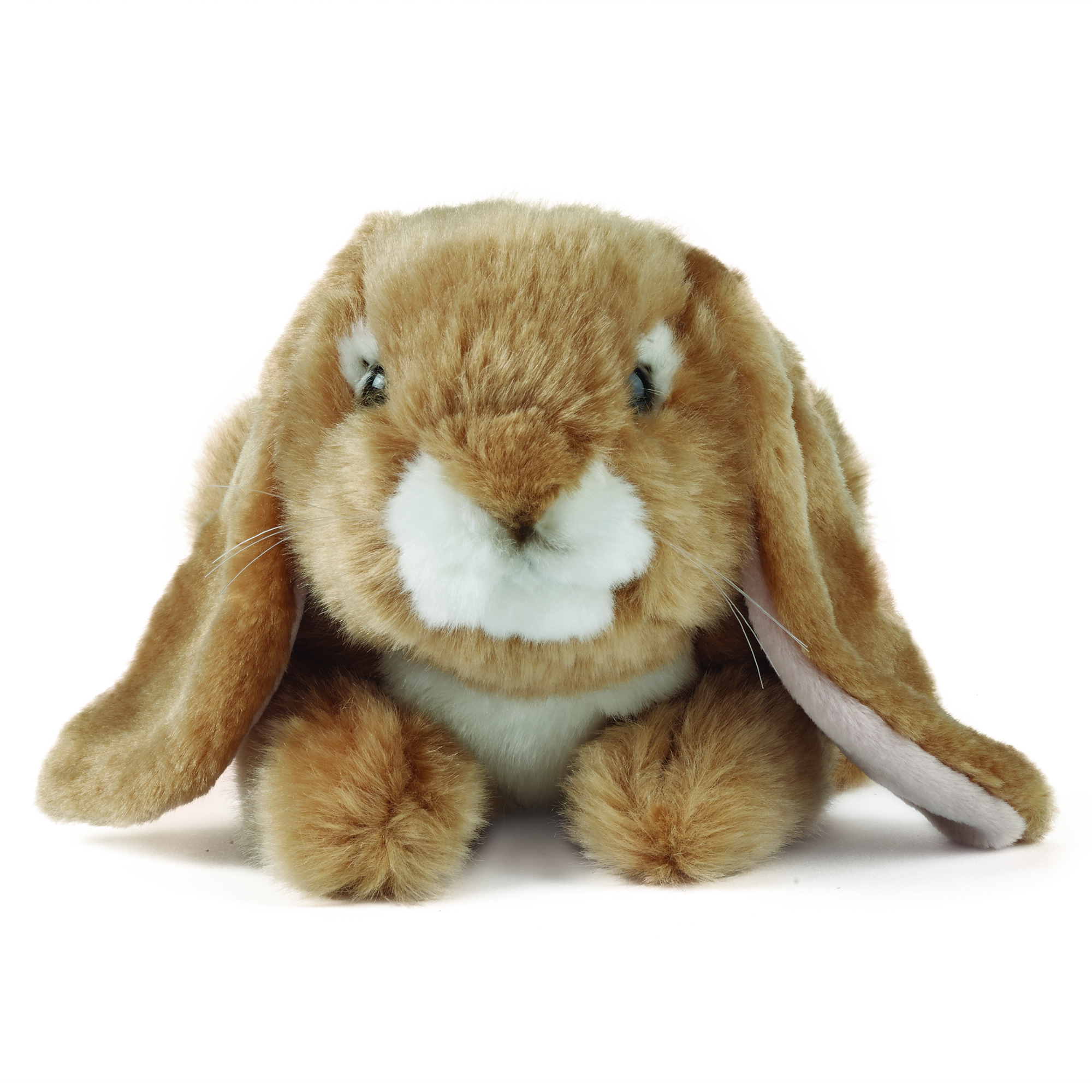 Brown Lop Eared Rabbit Soft Toy - Image 2