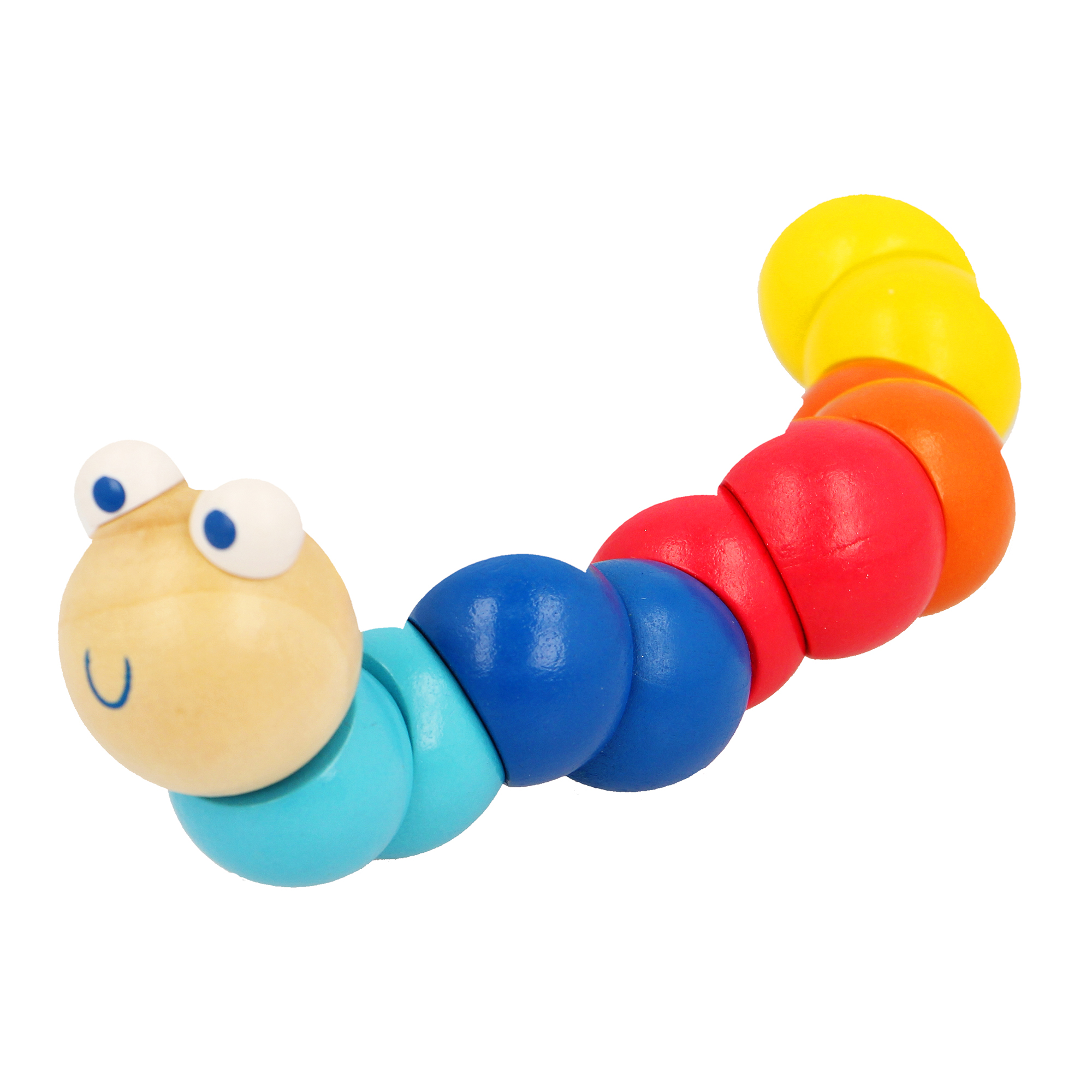woody the worm sensory toy